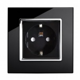 RTS2000 SHUKO Plug Socket Black